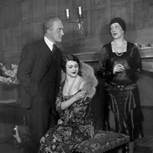 Scene from the play The Garey Divorce Case. 11 May 1929