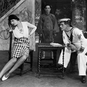 Scene from the play Hit The Deck. 16th November 1927