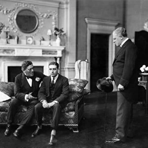 A scene from the play With in the Law. at the Haymarket theatre. June 1913 P000287