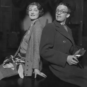 Scene from the play The Man At Six. 22nd May 1929