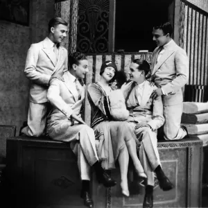 Scene from the play Peggy Ann. 11 August 1927