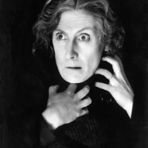 Scene from the play Therese Raquin starring Nancy Price. 13th February 1929