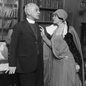 Scene from the play Through The Veil. 5th February 1930