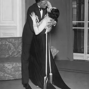 Scene from the play The Woman in Room. 4 November 1929