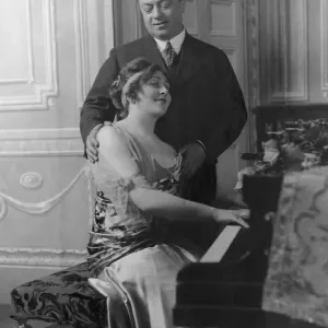 Scene from the theatre play Chez Nous. 20 May 1915