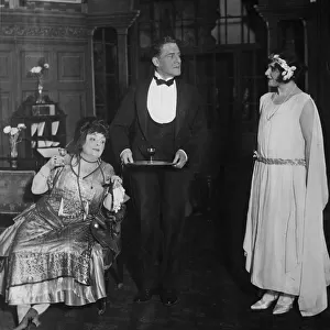Scene from the theatre play Hawleys Of The High Street. 13 September 1922