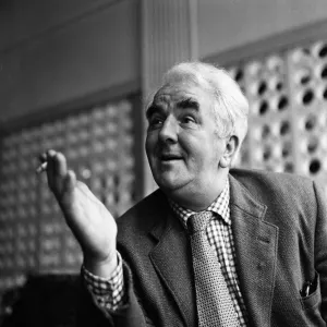 Scenes in Belfast. Northern Ireland. Pictured is playwright Joe Tomelty. 9th October 1963 Scenes in Belfast. Northern Ireland. Pictured is playwright Joe Tomelty. 9th October 1963