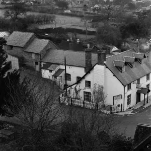 Scenes in Bishops Castle, Shropshire. 21st January 1964 Scenes in Bishops Castle, Shropshire. 21st January 1964