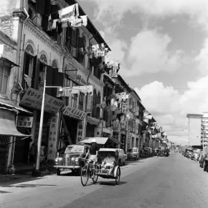 Scenes in Chinatown, Singapore. Upper Hokien Street, where old meets new Scenes in Chinatown, Singapore. Upper Hokien Street, where old meets new
