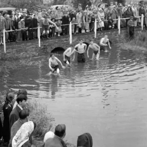 Scenes during the competition: July 1956 P005049 Scenes during the competition: July 1956 P005049