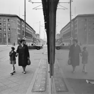 Scenes in East Berlin, four years after work began on the construction of the Berlin Wall Scenes in East Berlin, four years after work began on the construction of the Berlin Wall