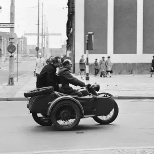 Scenes in East Berlin, four years after work began on the construction of the Berlin Wall Scenes in East Berlin, four years after work began on the construction of the Berlin Wall