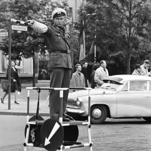 Scenes in East Berlin, four years after work began on the construction of the Berlin Wall Scenes in East Berlin, four years after work began on the construction of the Berlin Wall