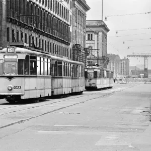 Scenes in East Berlin, four years after work began on the construction of the Berlin Wall Scenes in East Berlin, four years after work began on the construction of the Berlin Wall