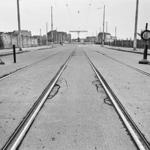 Scenes in East Berlin, four years after work began on the construction of the Berlin Wall Scenes in East Berlin, four years after work began on the construction of the Berlin Wall