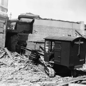 Scenes in Hull, the most severely damaged British city or town during the Second World Scenes in Hull, the most severely damaged British city or town during the Second World