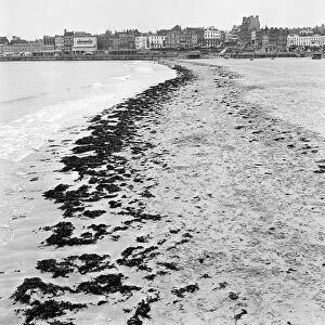 Scenes in Margate, Kent, during Good Friday. A deserted beach. 27th March 1964