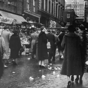 Rupert Street, Soho Print Circa 1955 Rupert Street, Soho Print Circa 1955
