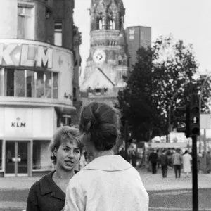 Scenes in West Berlin, West Germany showing daily life continuing as normal soon after Scenes in West Berlin, West Germany showing daily life continuing as normal soon after