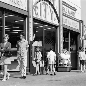 Scenes in Whitby, North Yorkshire. 13th August 1969