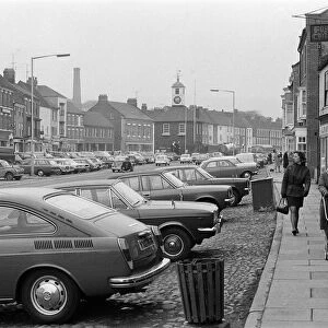 Scenes in Yarm, North Yorkshire. 1972