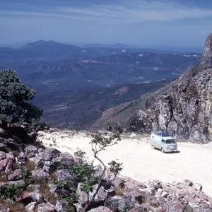 Scenic panorama view near city of Lubango in Angola