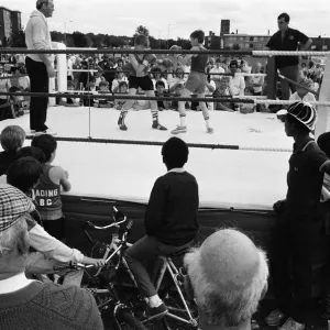 School Carnival Print - Ashmead School, Reading 1985