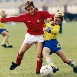 Schoolboys Football Print - Teesside Junior Festival 1989