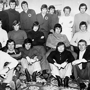 Scotland Football Squad February 1973 Pool for Scottish Football Association