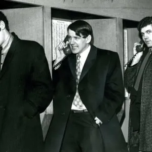 Scotland Rugby January 1973 A farewell on the phone in Edinburgh then off to Paris Scotland Rugby January 1973 A farewell on the phone in Edinburgh then off to Paris