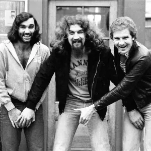 Billy Connolly Meets George Best at the Grovenor Hotel Print