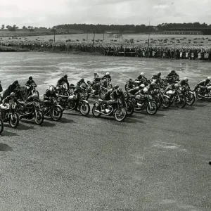Scottish Motor Cycle Speed Championships July 1953 Motorbike racing Scottish Motor Cycle Speed Championships July 1953 Motorbike racing