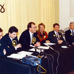 Scottish National Party, news press conference, 10th December 1990