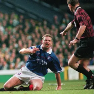 Old Firm Rivalry: Celtic 2 v Rangers 0, January 1998 Print Old Firm Rivalry: Celtic 2 v Rangers 0, January 1998 Print