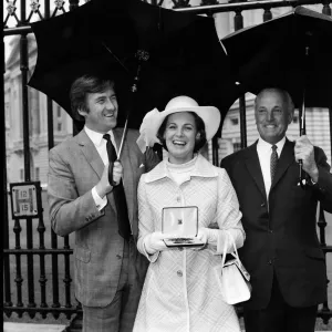 Moira Anderson OBE Investiture Print, 14th July 1970