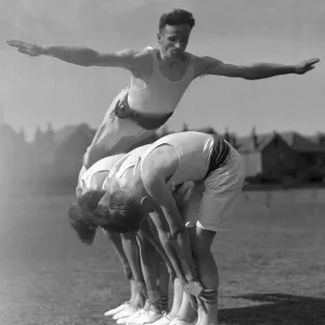 Scout Sports, Kingston. Display of Swedish Drill. 1st July 1934