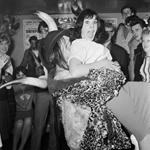 Screaming Lord Sutch seen here performing at the 2-1s coffee bar in Soho