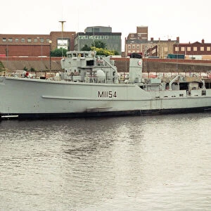 The Sea Cadets have a new base - the retired mine hunter HMS Kellington has docked at