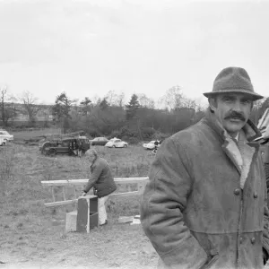 Sean Connery in Bracknell, 6th April 1972 Print (00780)