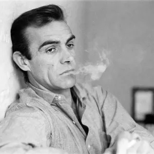 Sean Connery pictured at his new house in Acton. The house was once a Convent Sean Connery pictured at his new house in Acton. The house was once a Convent