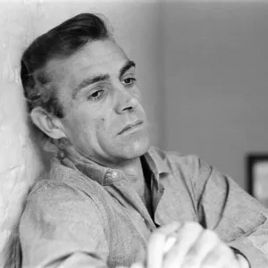 Sean Connery pictured at his new house in Acton. The house was once a Convent Sean Connery pictured at his new house in Acton. The house was once a Convent