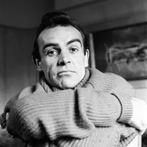 Sean Connery pictured at his new house in Acton. The house was once a Convent