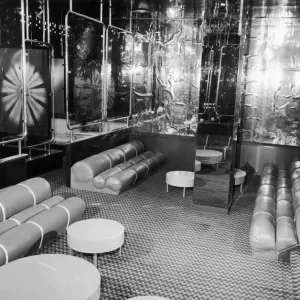 Seating Area of Mr George Night Club Print, Coventry 1972 Seating Area of Mr George Night Club Print, Coventry 1972