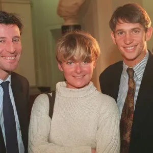 SEB COE, GARY LINEKER & FFYONA CAMPBELL Print 02/02/1995 SEB COE, GARY LINEKER & FFYONA CAMPBELL Print 02/02/1995