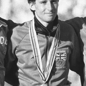 Seb Coe 1980 Moscow Olympic Games Print