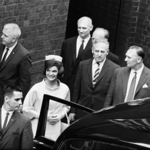 Print of President John F. Kennedy's London Visit, 5th June 1961