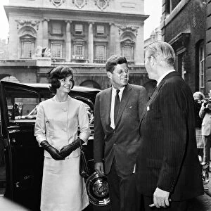 Second day of the visit of American President John F Kennedy