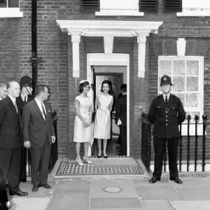 Second Day of JFK's London Visit Print, 5th June 1961 Second Day of JFK's London Visit Print, 5th June 1961