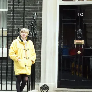 Selina Scott at 10 Downing Street amid the Conservative Party leadership battle Selina Scott at 10 Downing Street amid the Conservative Party leadership battle