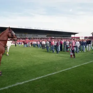 Wächterarchiv-Scan – Stoke City gegen Burnley mit einem Ergebnis von 1:1 am 08. Mai 1993